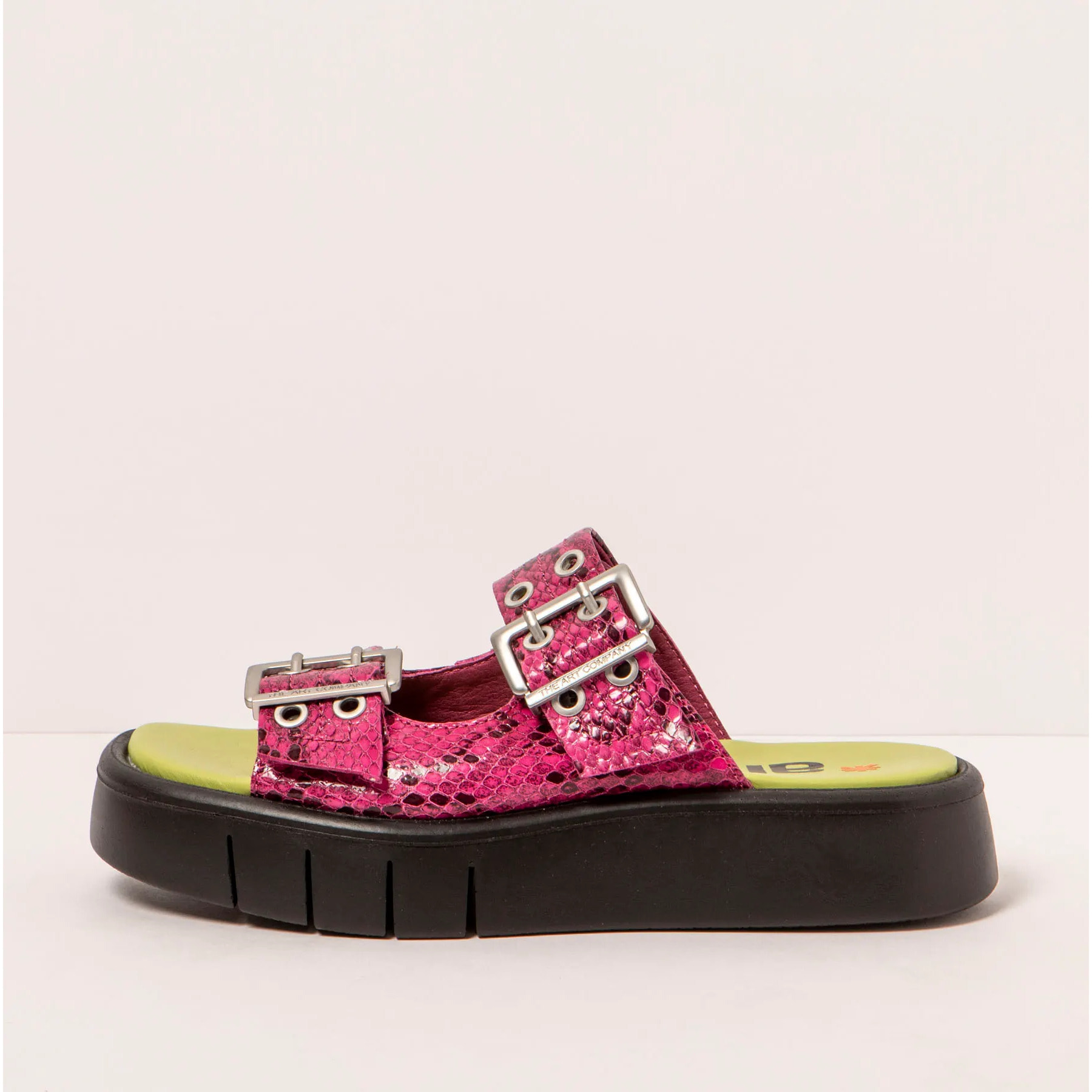Sandalias 1858 SNAKE FUXIA/ MALAGA color Fuxia