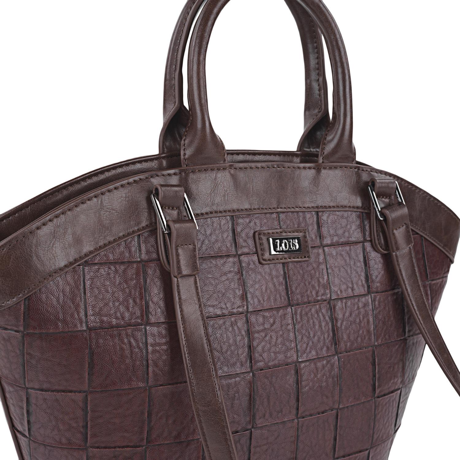 Bolso Shopper-Tote Lois Crossover Marron