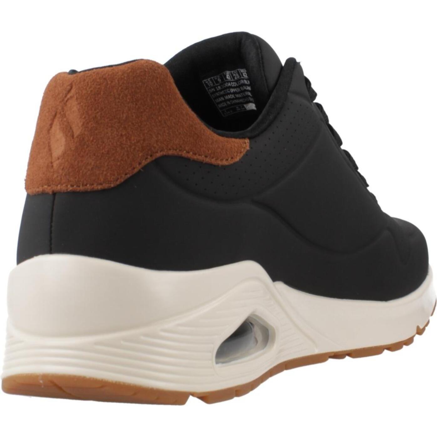 Sneakers De  Hombre Uno - Suited On Air Negro