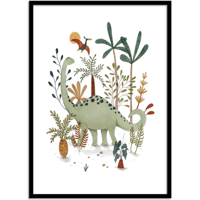 Affiche - Brachiosaurus - Urchin Bay