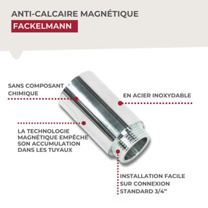 Fackelmann Anti-calcaire magnétique 3x3x6 cm