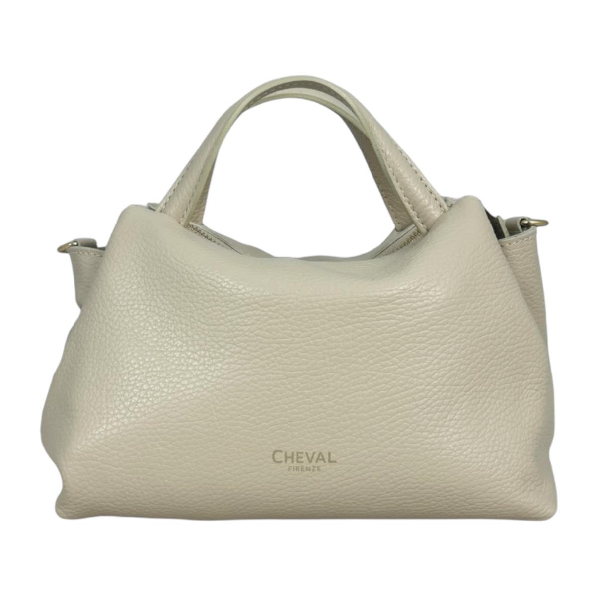 Borsa a mano Cheval Firenze Algedi Mini Beige