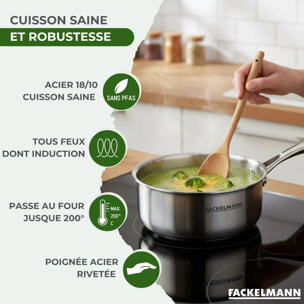 Casserole en inox Triply Fackelmann Vita3