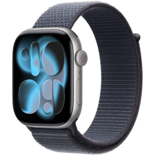 Bracelet APPLE 46 mm Boucle Sport bleu maritime