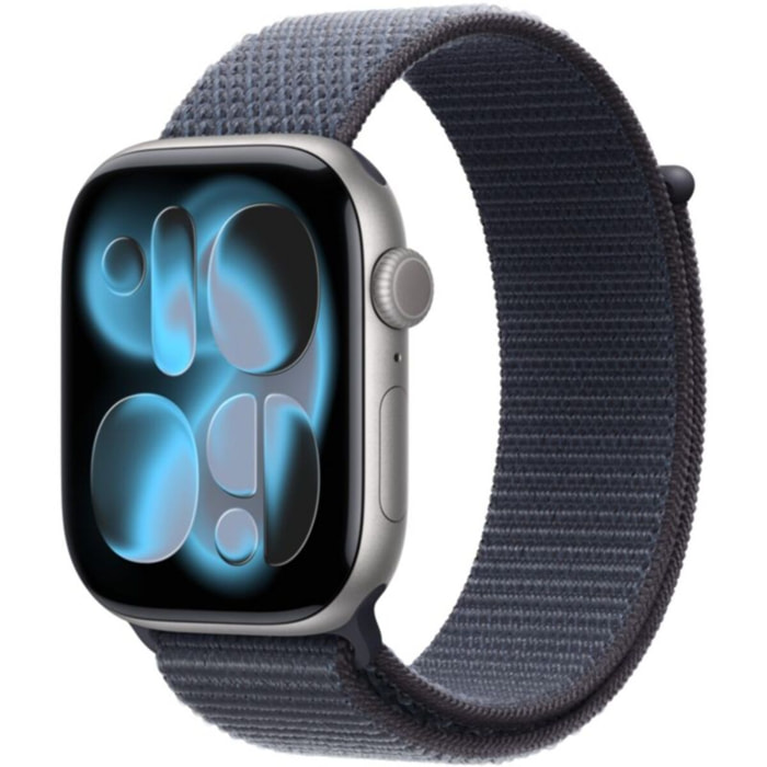 Bracelet APPLE 46 mm Boucle Sport bleu maritime