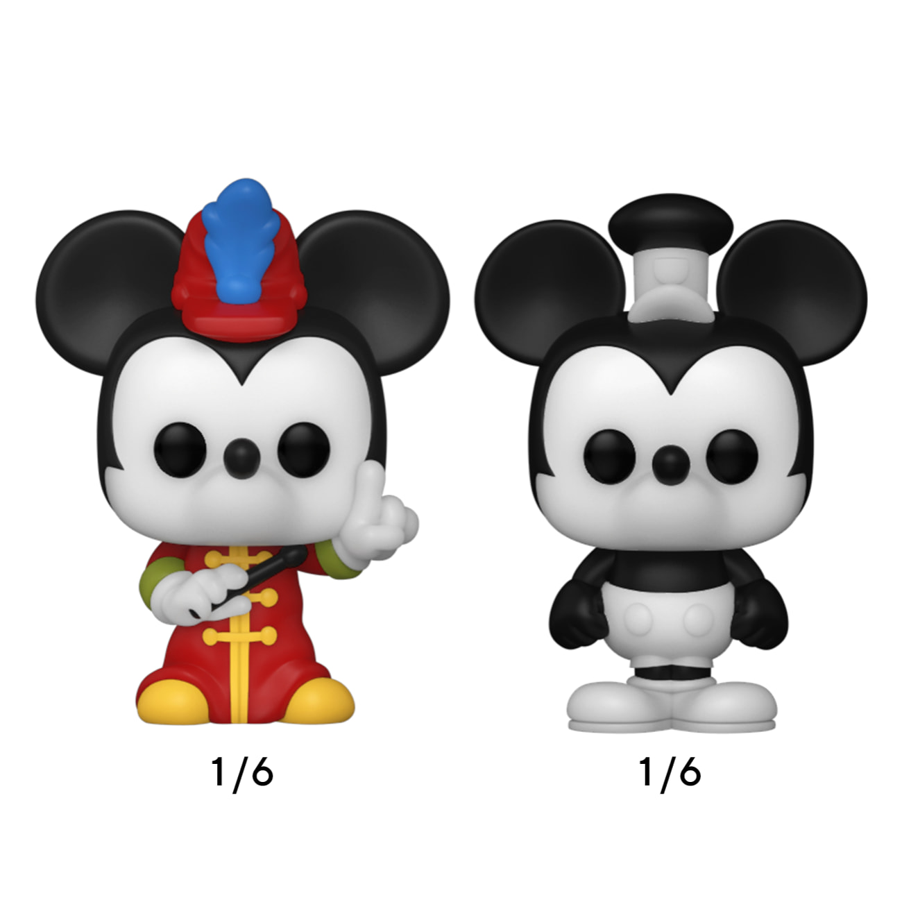 Bitty POP Disney - Goofy Chip e Minnie e Personaggio a sorpresa Funko