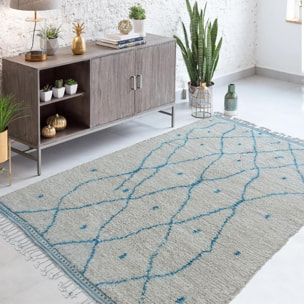 Authentique tapis berbère fait à la main en laine GIKE