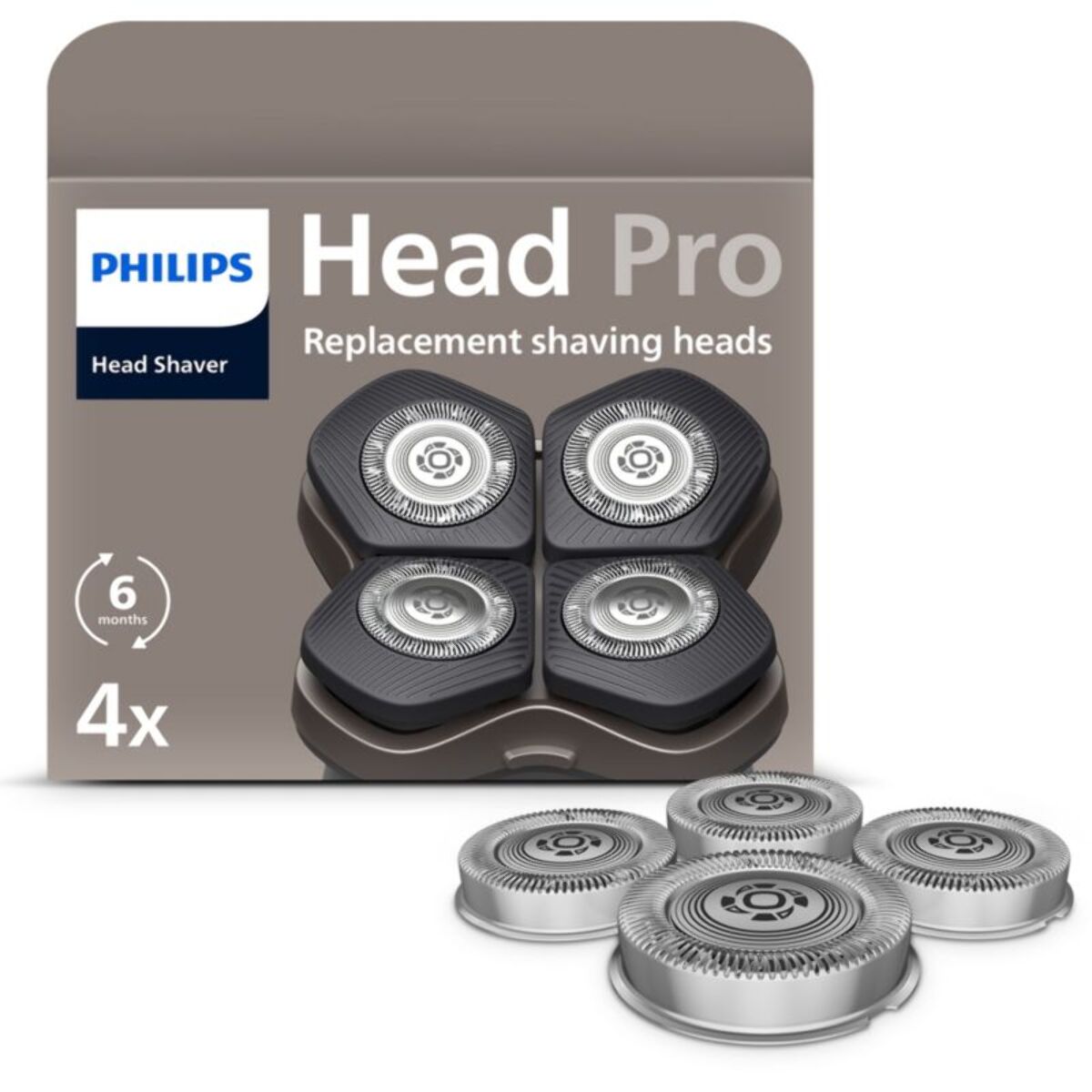 Tête de rasoir PHILIPS de rechange pour rasoir tete