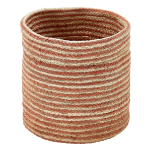Lot de 4 paniers de rangement assortis Tito en jute