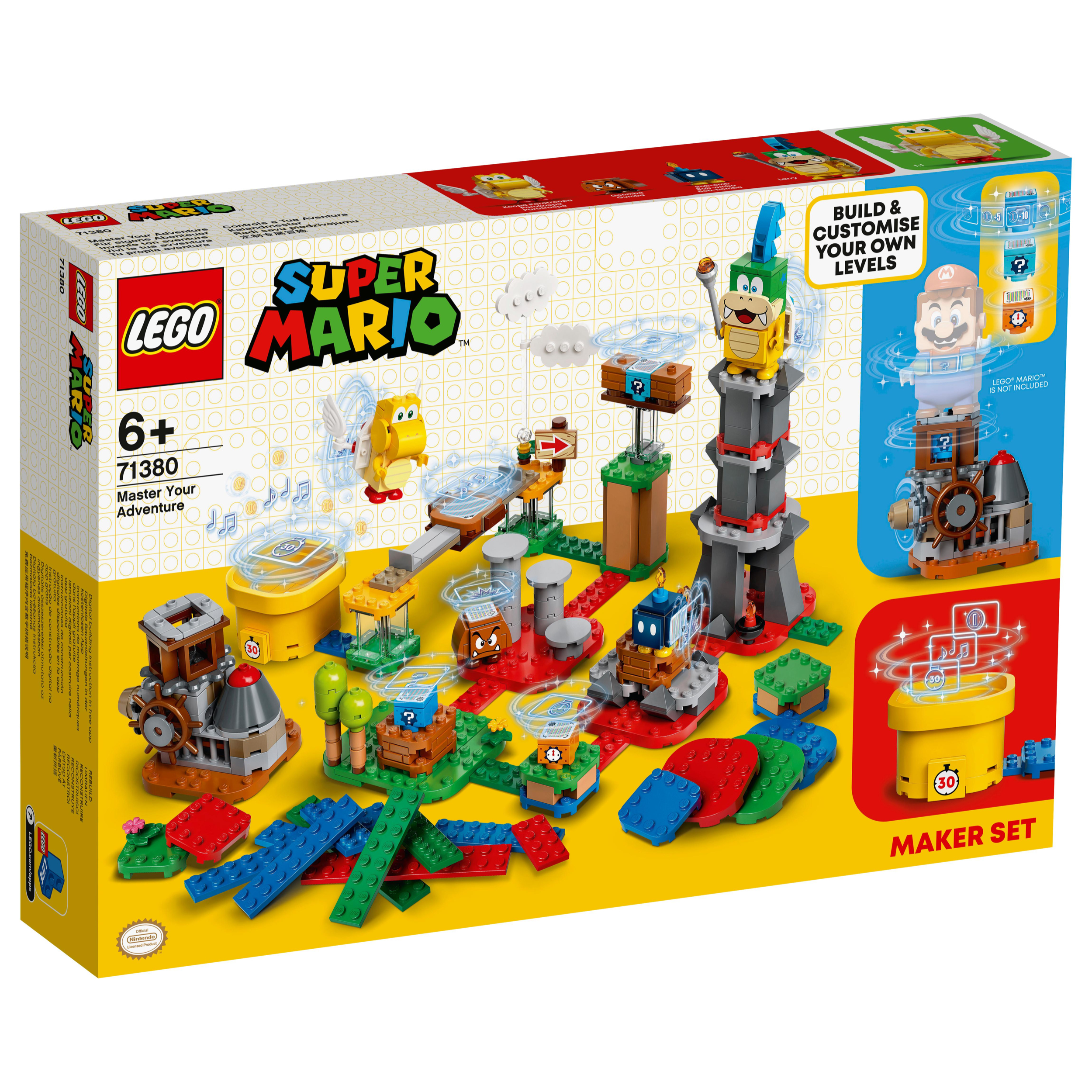 LEGO SUPER MARIO 71380 - COSTRUISCI LA TUA AVVENTURA - MAKER PACK