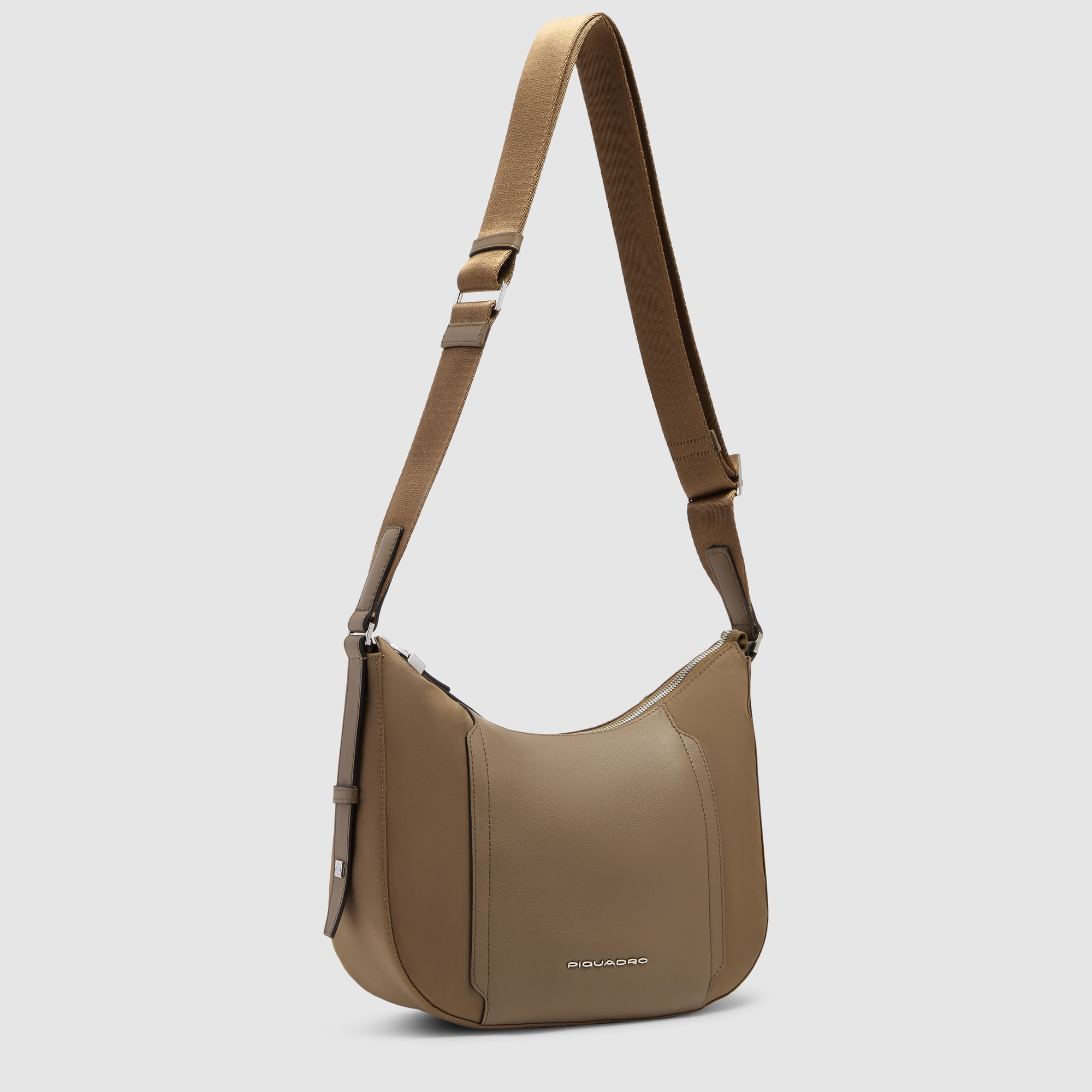 Piquadro Borsa tracolla donna in tessuto riciclato