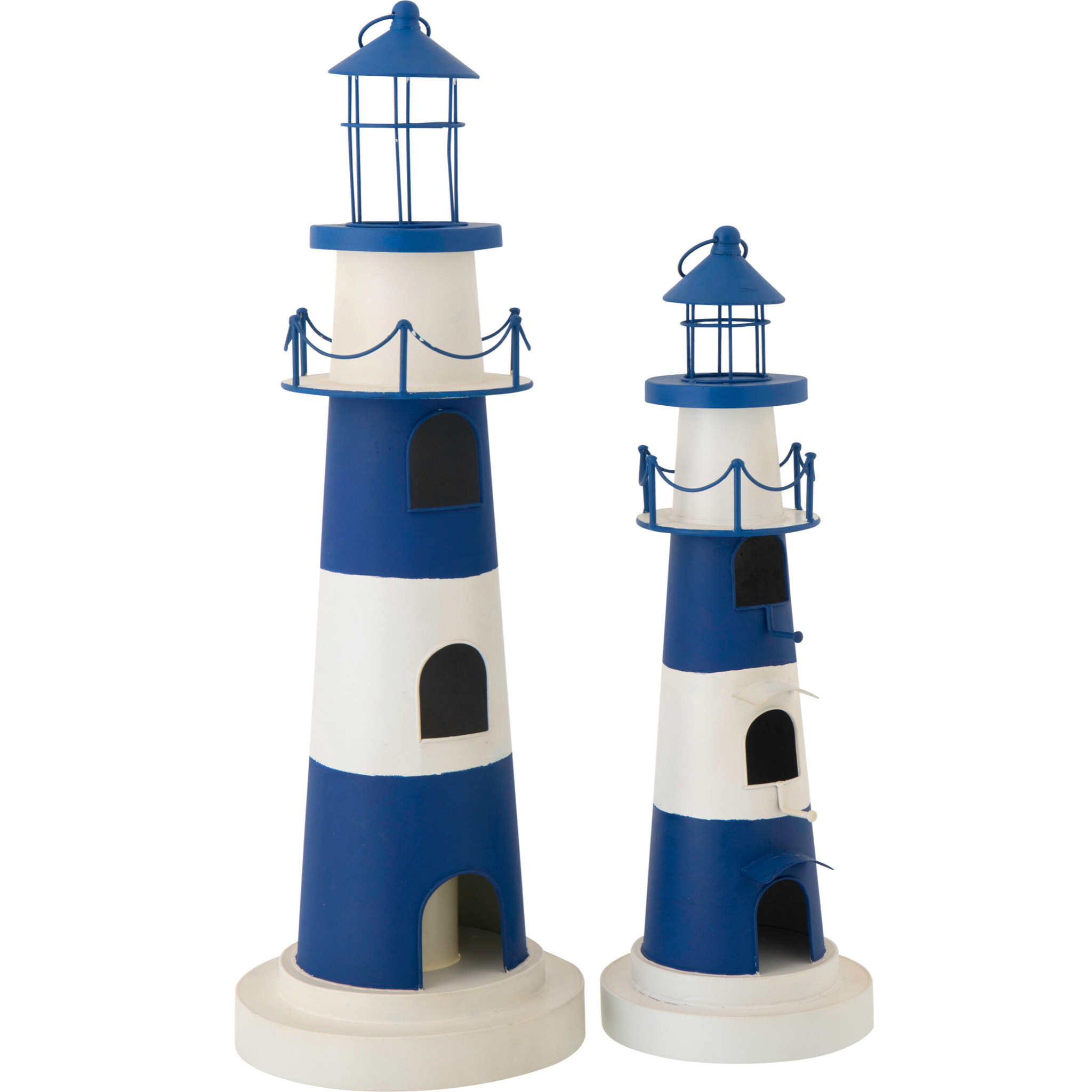 J-Line Phare avec Lumière - métal - bleu/blanc
