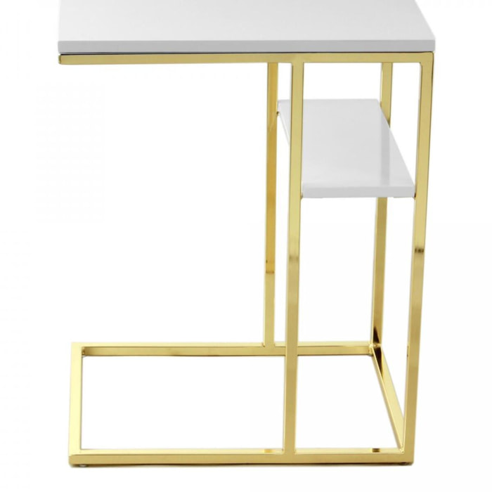 Table basse MUVA Fait à la main en Acier inoxydable