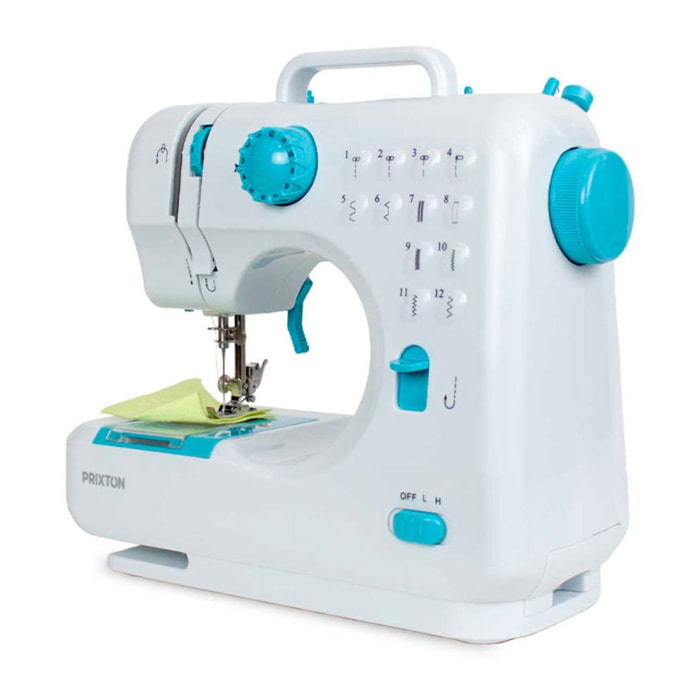 Máquina de Coser Portátil P110 PRIXTON 12 puntadas diferentes