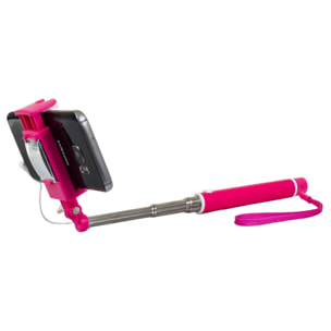 SELFIE STICK COMPACTO CON CABLE Y ESPEJO