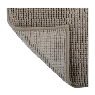 Tapis de bain Microfibre CHENILLE Taupe MSV