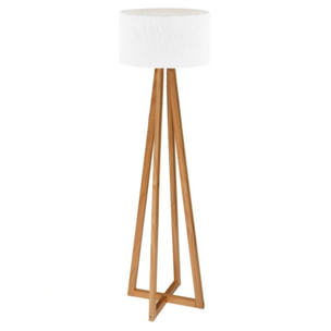 Lampadaire caroline bois 141cm