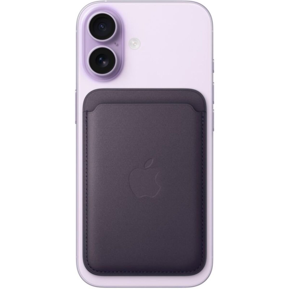 Porte-cartes APPLE MagSafe tissage fin Violet Nuit