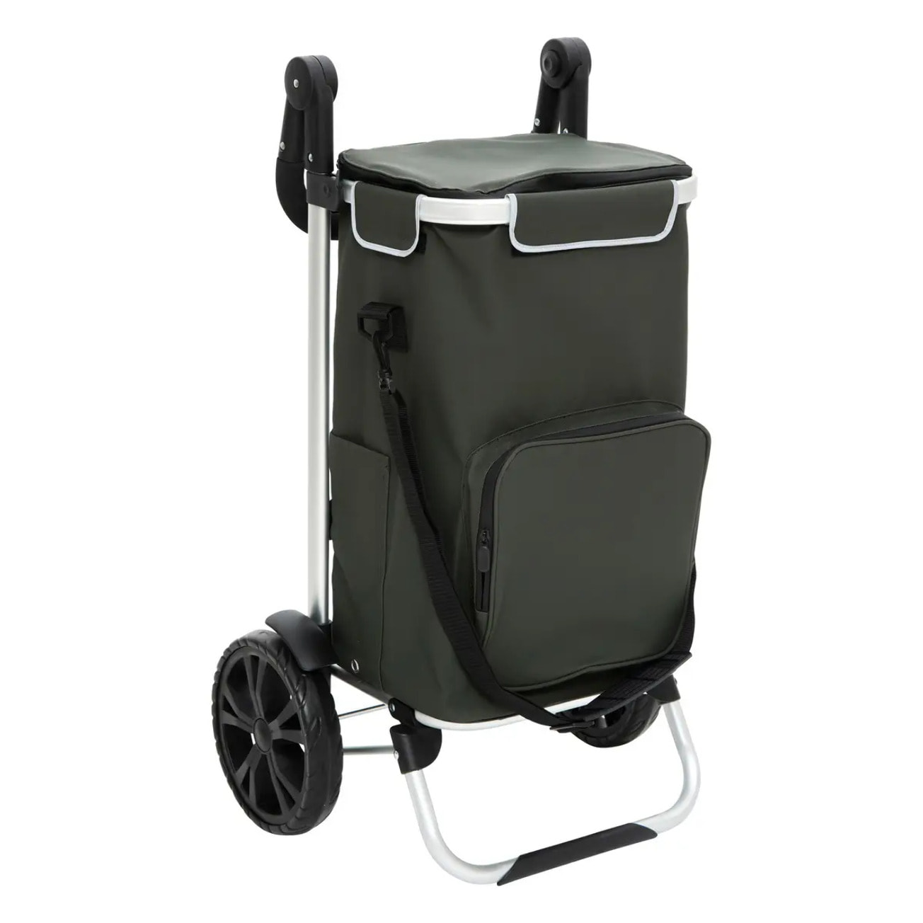 Chariot de course 2 roues vert