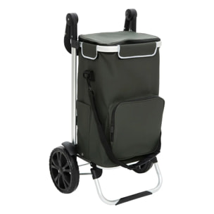 Chariot de course 2 roues vert