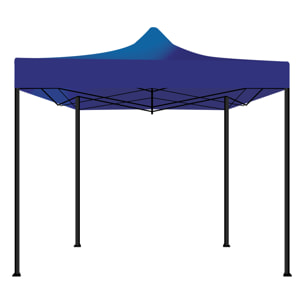 Taman Tenda / Gazebo Per Giardino 3X3 Impermeabile Tendone Pieghevole Per Fiere E Mercati Colore Blu
