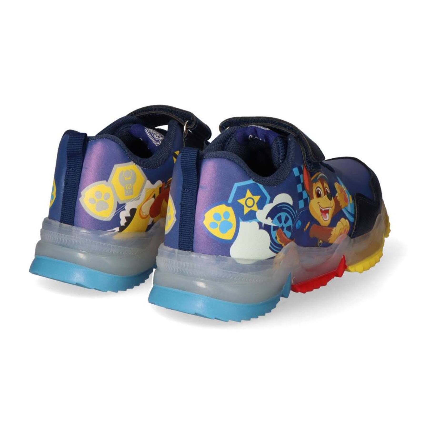 Zapatilla deportiva infantil suela ligera con luces "Paw Patrol"