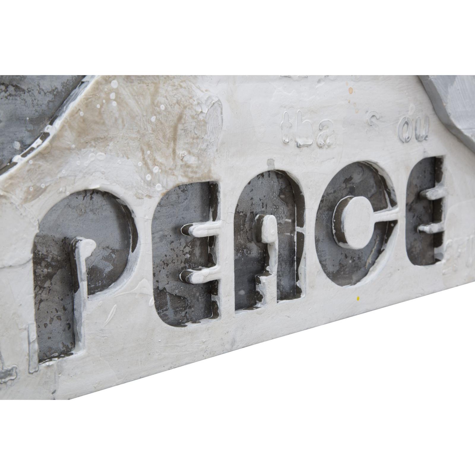 DIPINTO PEACE OFFICINE 55 MULTICOLORE