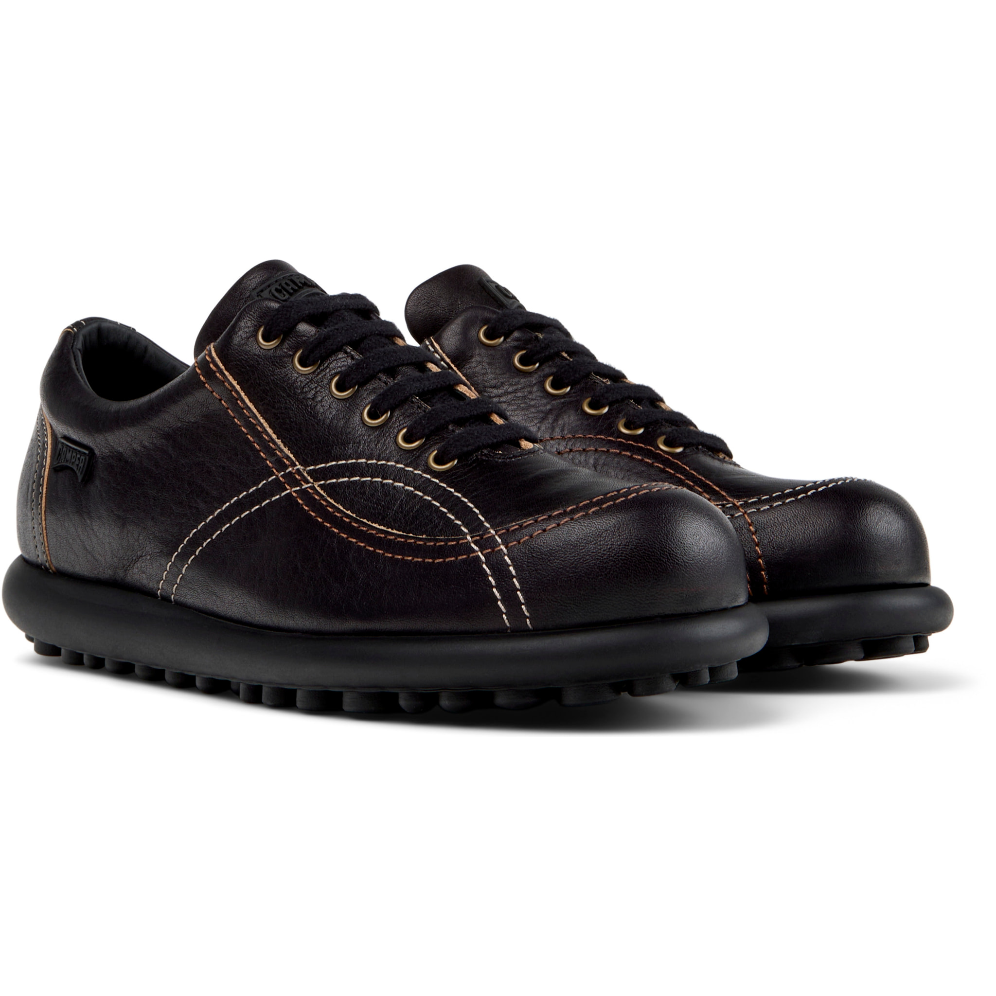 Zapatillas - CAMPER Pelotas Ariel Hella Twins - Negro - Cuero liso