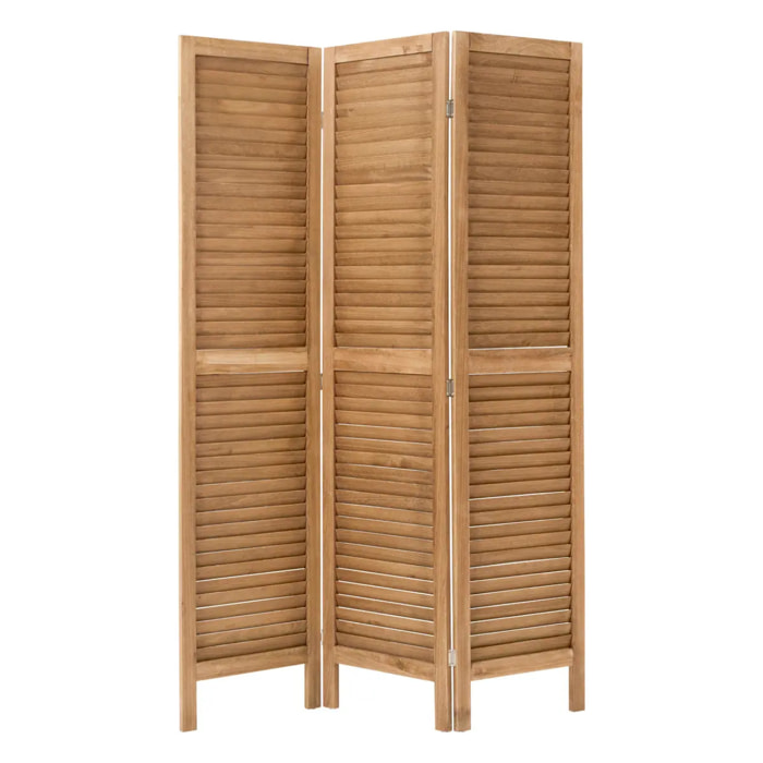 Paravent Camila marron 120x2cm