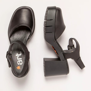 Sandalias con tacón 1991 NAPPA BLACK / EIVISSA color Black