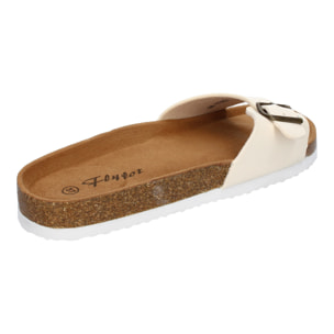 Sandalia Planas para Mujer, Comodas y Elegantes, Diseño Moderno, Material Bio