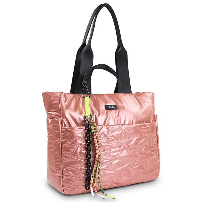 Bolso Shopper-Tote Skpat Meilen Cobre