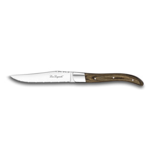 Louis - Coffret 6 couteaux steak royal Noyer