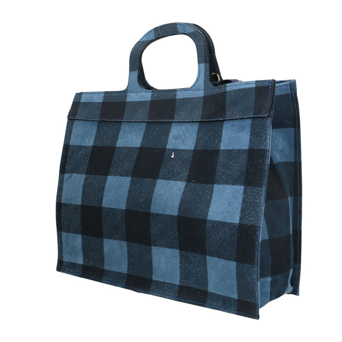 Borsa a mano da donna - Modello Edera - Vera pelle - 19.0 x 28.0 x 8.0 cm
