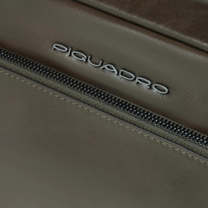 Piquadro Borsello in pelle porta iPad®, schermato con protezione RFID