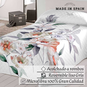 Icehome - Colcha Bouti Estampada - 100% Poliéster - Microfibra - 70 gr/m² - Cheer