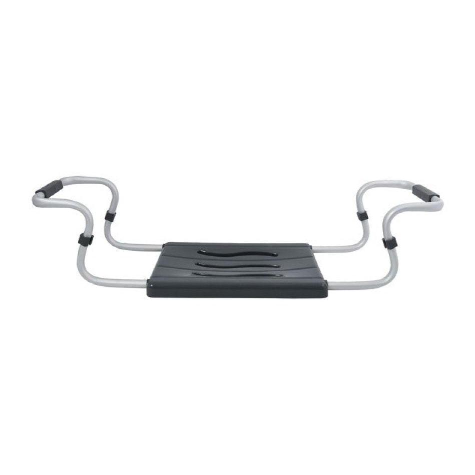 MSV Grand siège de baignoire extensible 50-70cm Gris - Max 120kg