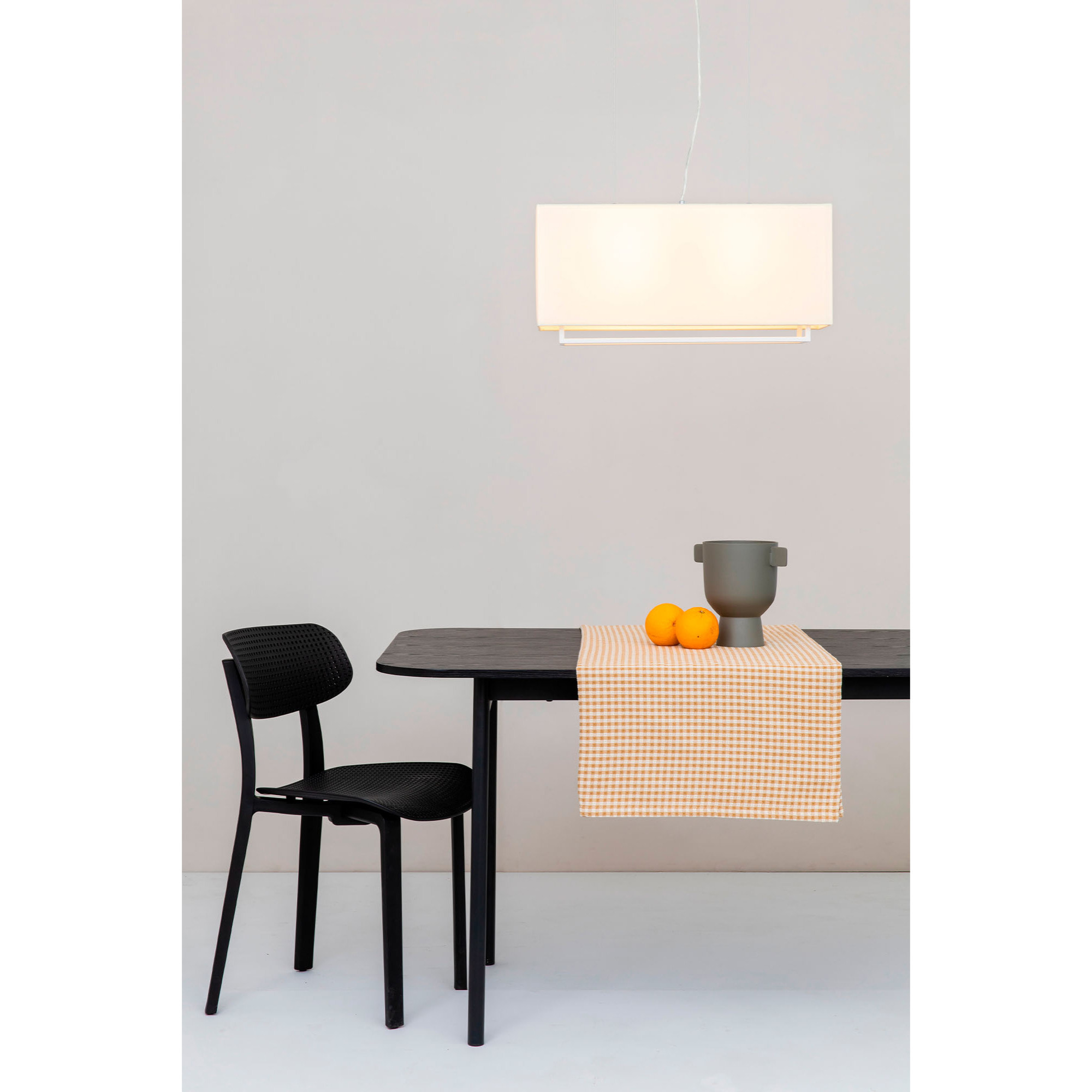 VESPER 600 Lampe suspension blanche