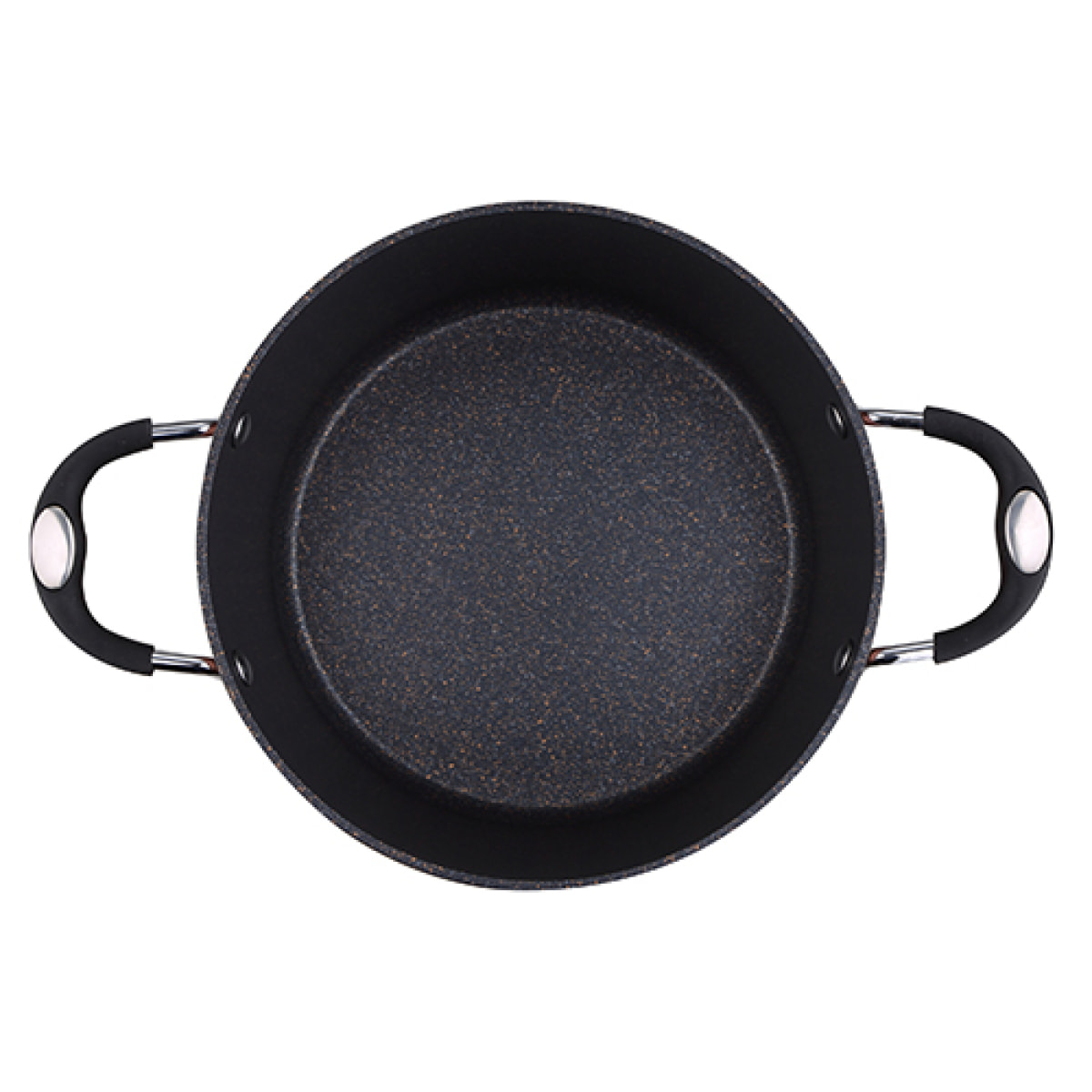 SET 5PC BATERIA DE COCINA ALUMINIO FORJADO IND PANDORA BG
