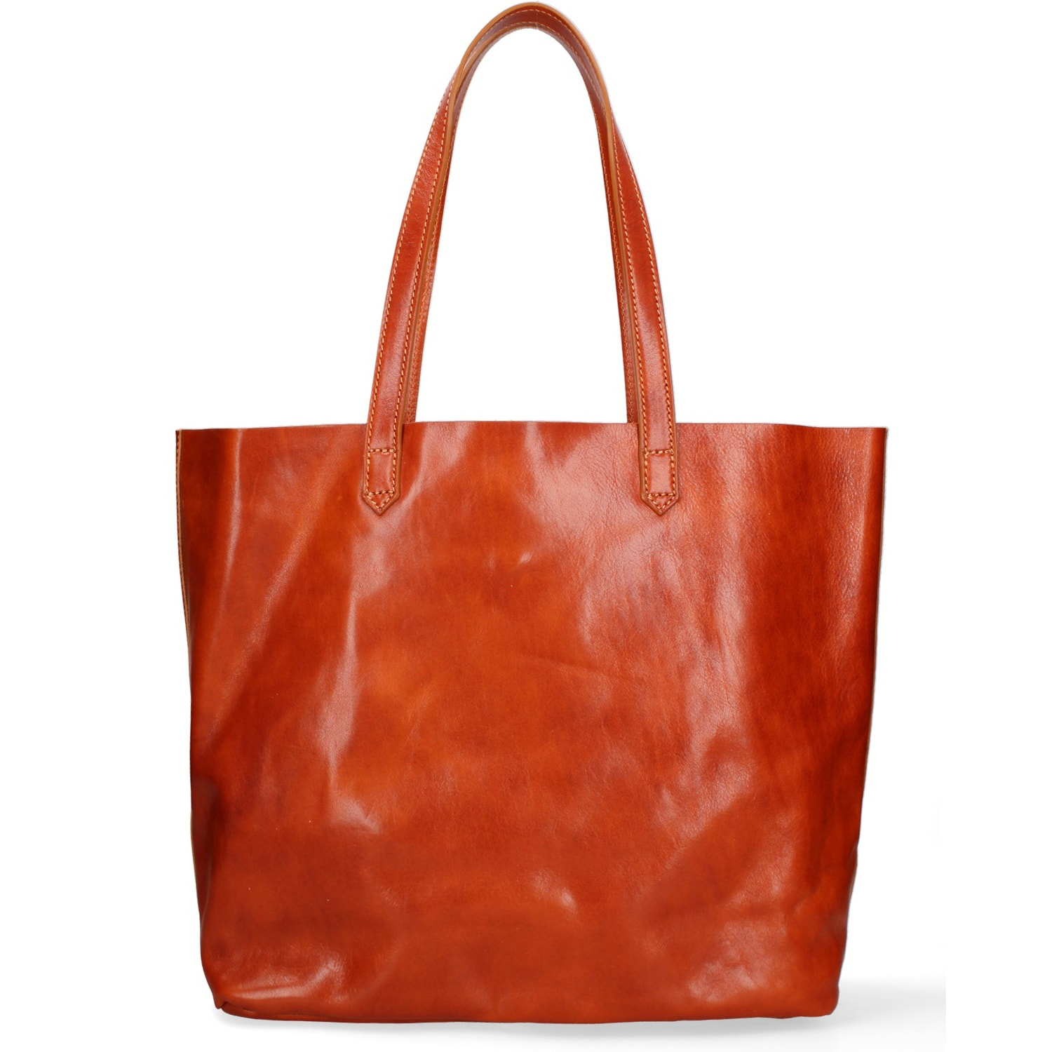 Borsa a mano da donna - Modello False - 100% pelle di vacchetta - 35.0 x 45.0 x 11.0 cm