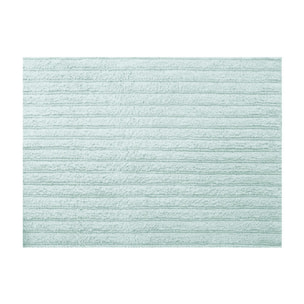 Tapis de bain Coton BENOA 60x90cm Bleu Clair Spirella