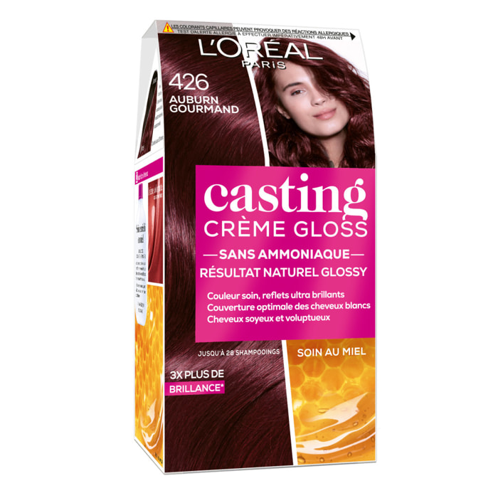 L'Oréal Paris Casting Crème Gloss Coloration 4.26 Auburn gourmand