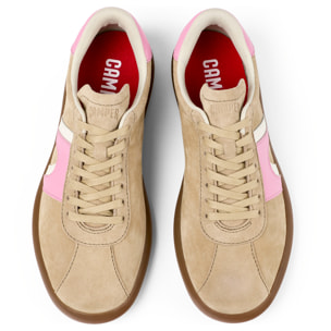 Sneakers - CAMPER Pelotas Soller - Beige - Pelle nabuk