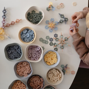 Mushie Jgo.Construcción Hex Connect Solid