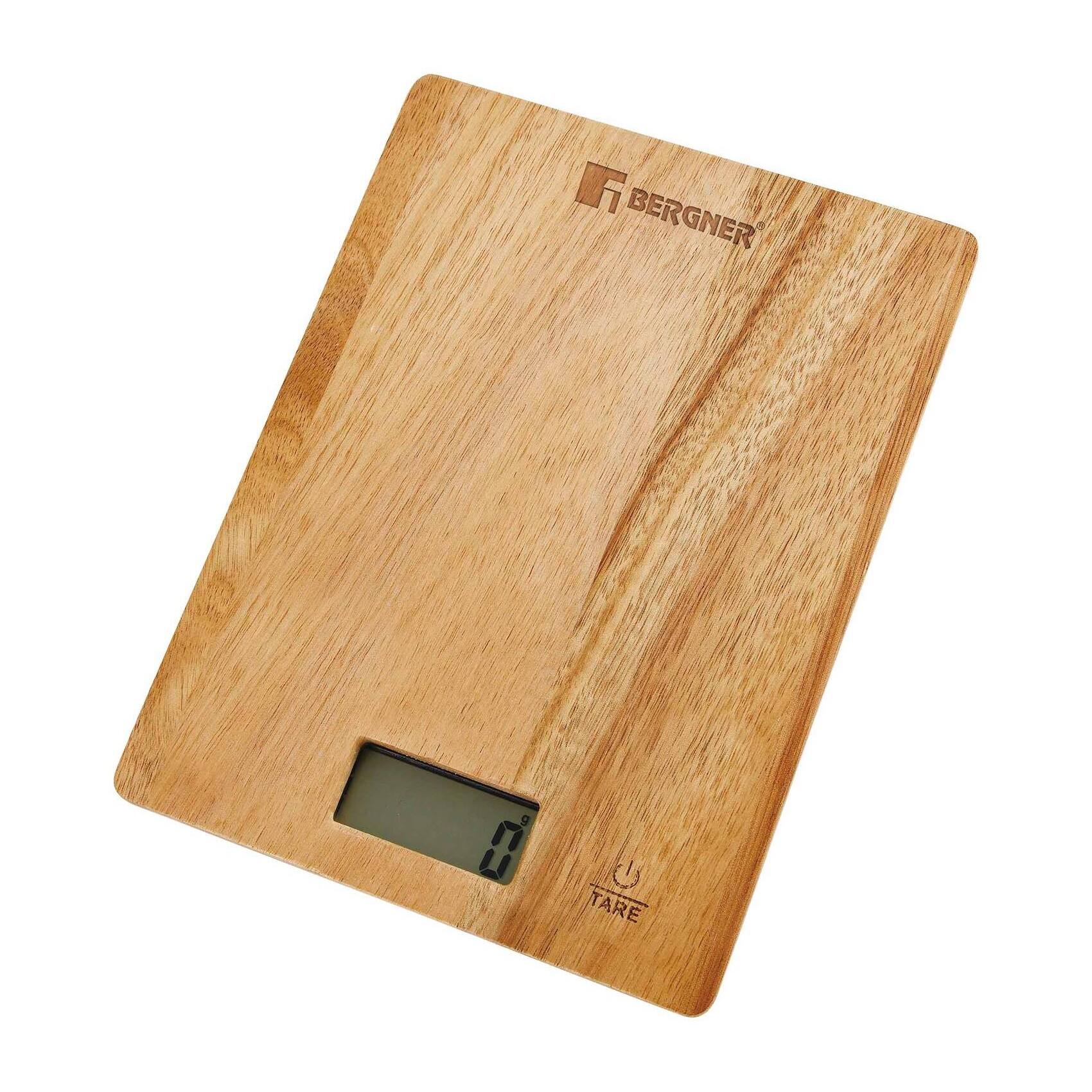 Bergner NATURALLY Báscula de cocina 0-5Kg 15x20x1,8cm