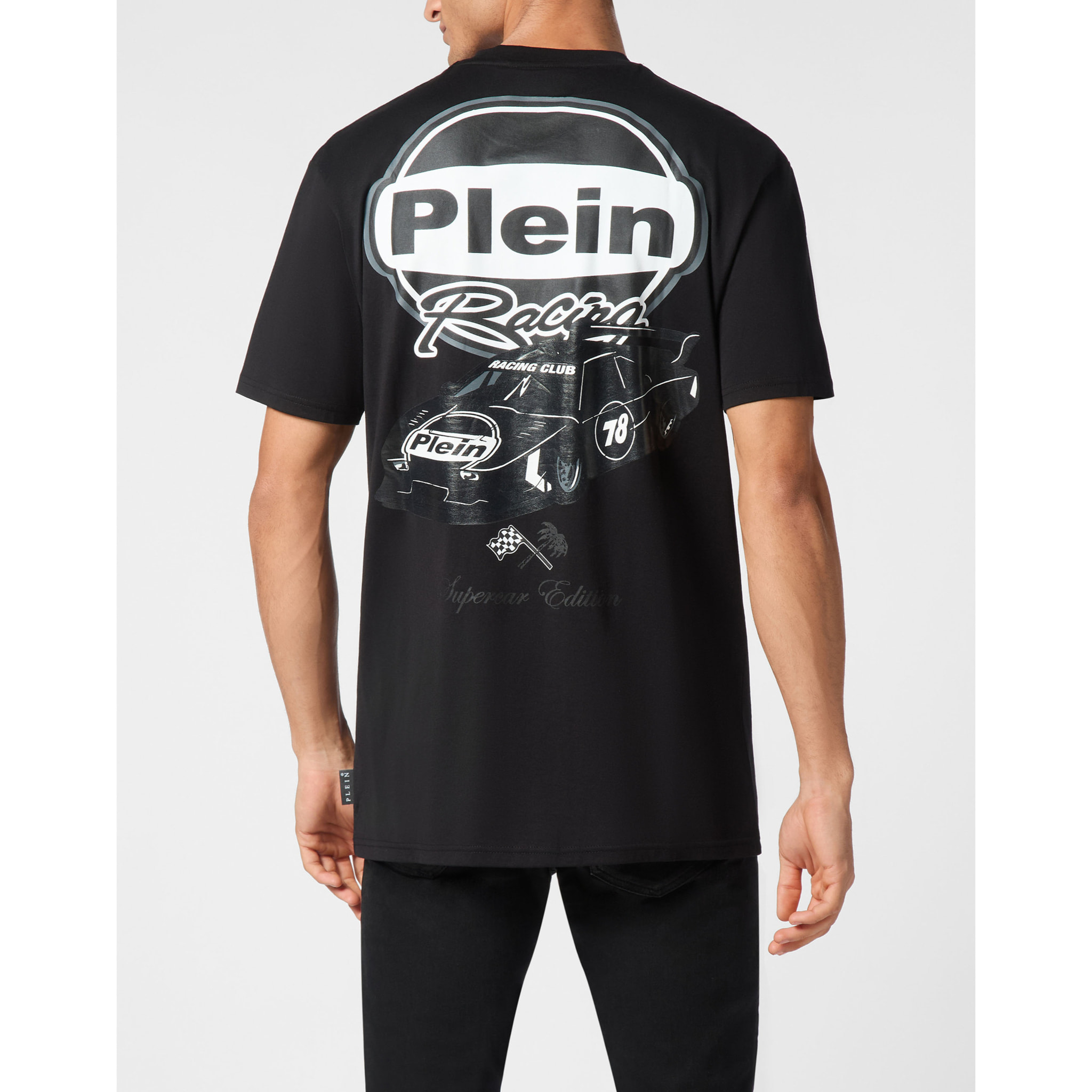 PHILIPP PLEIN Maglietta a girocollo RACING