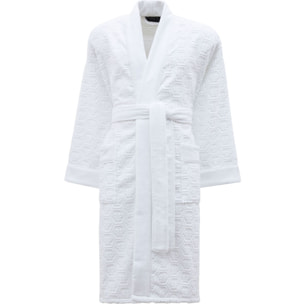 PHILIPP PLEIN Kimono Bathrobe Hexagon
