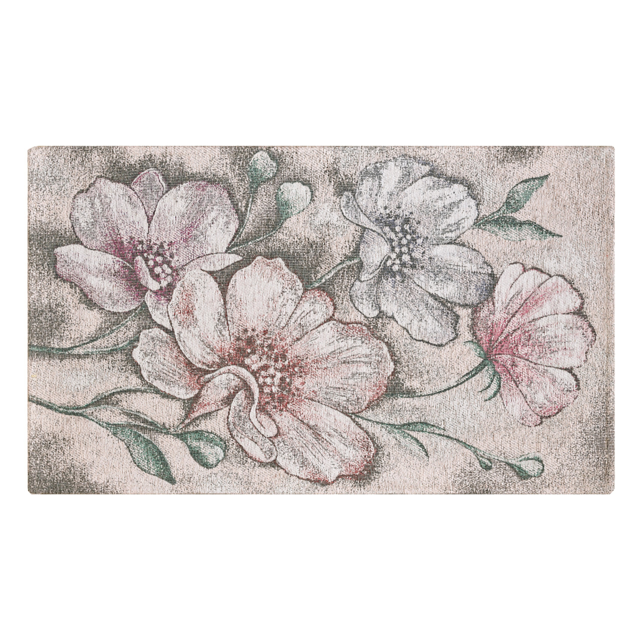 Tappeto Jacquard Ideale Salotto Camera Ingresso Made In Italy Antiscivolo, Lavabile, Morbido Disegno Asturia Multicolor By Suardi