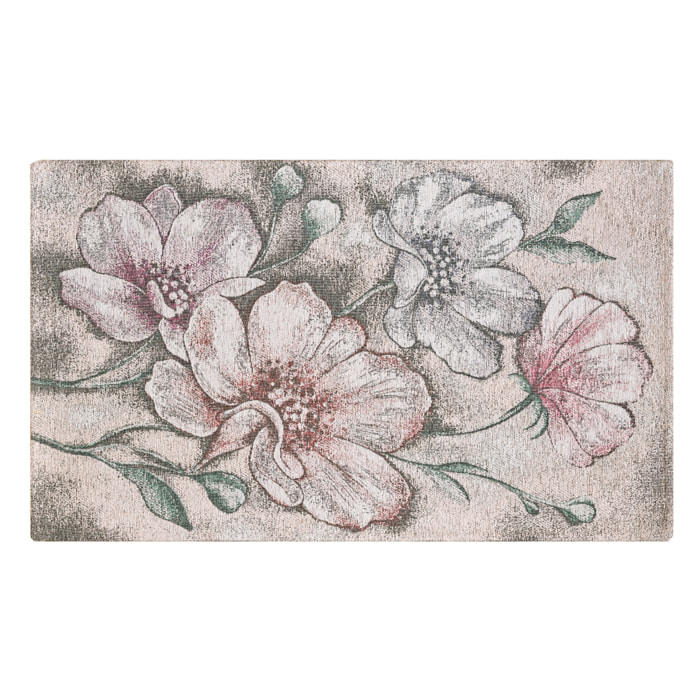 Tappeto Jacquard Ideale Salotto Camera Ingresso Made In Italy Antiscivolo, Lavabile, Morbido Disegno Asturia Multicolor By Suardi