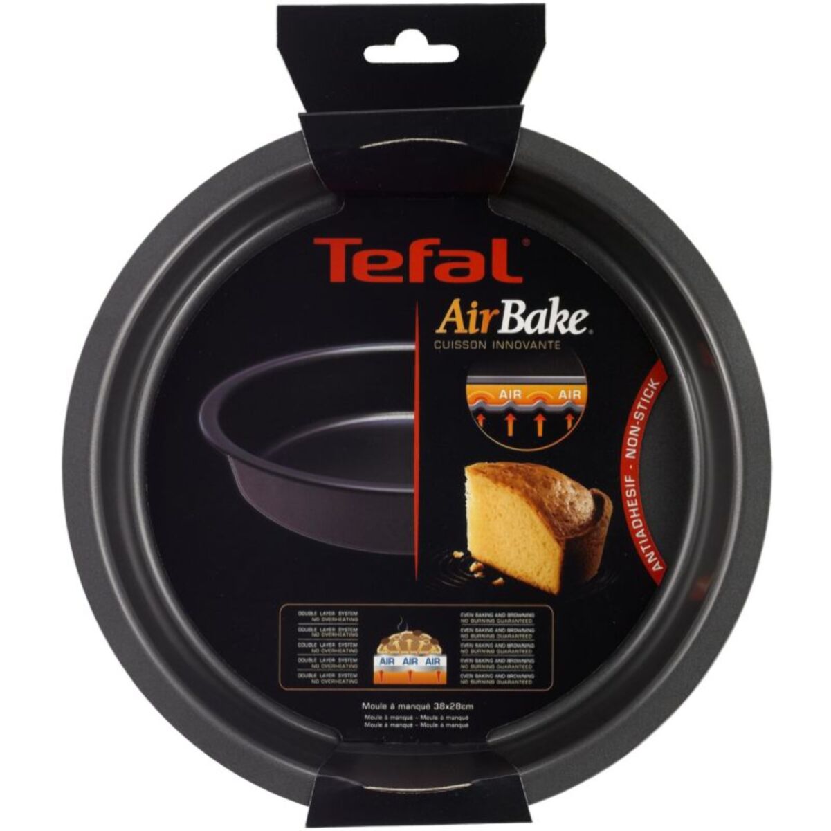 Moule à manqué TEFAL Airbake diam 23 cm